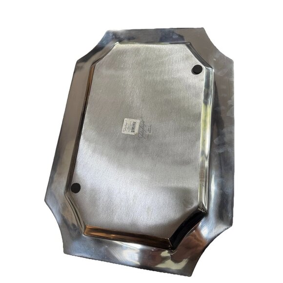 Julia Knight Octoganal 20” Mother Of Pearl Tray Buttercream - Picture 4 of 6